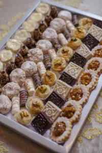 Assortiment de pâtisseries marocaines