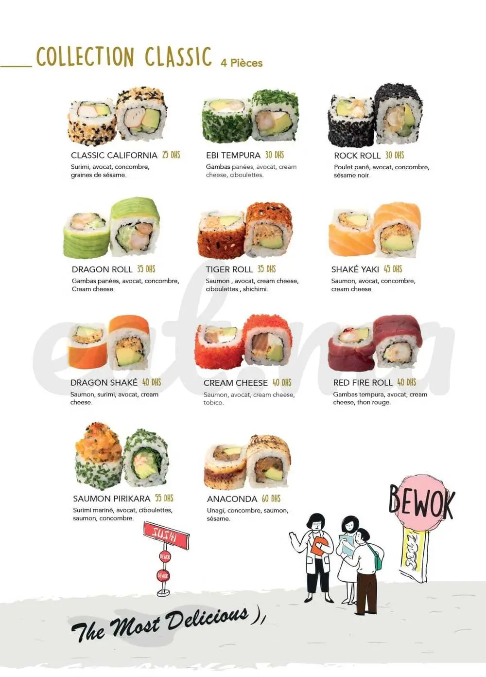 Menu Be Wok Maârif – page 11