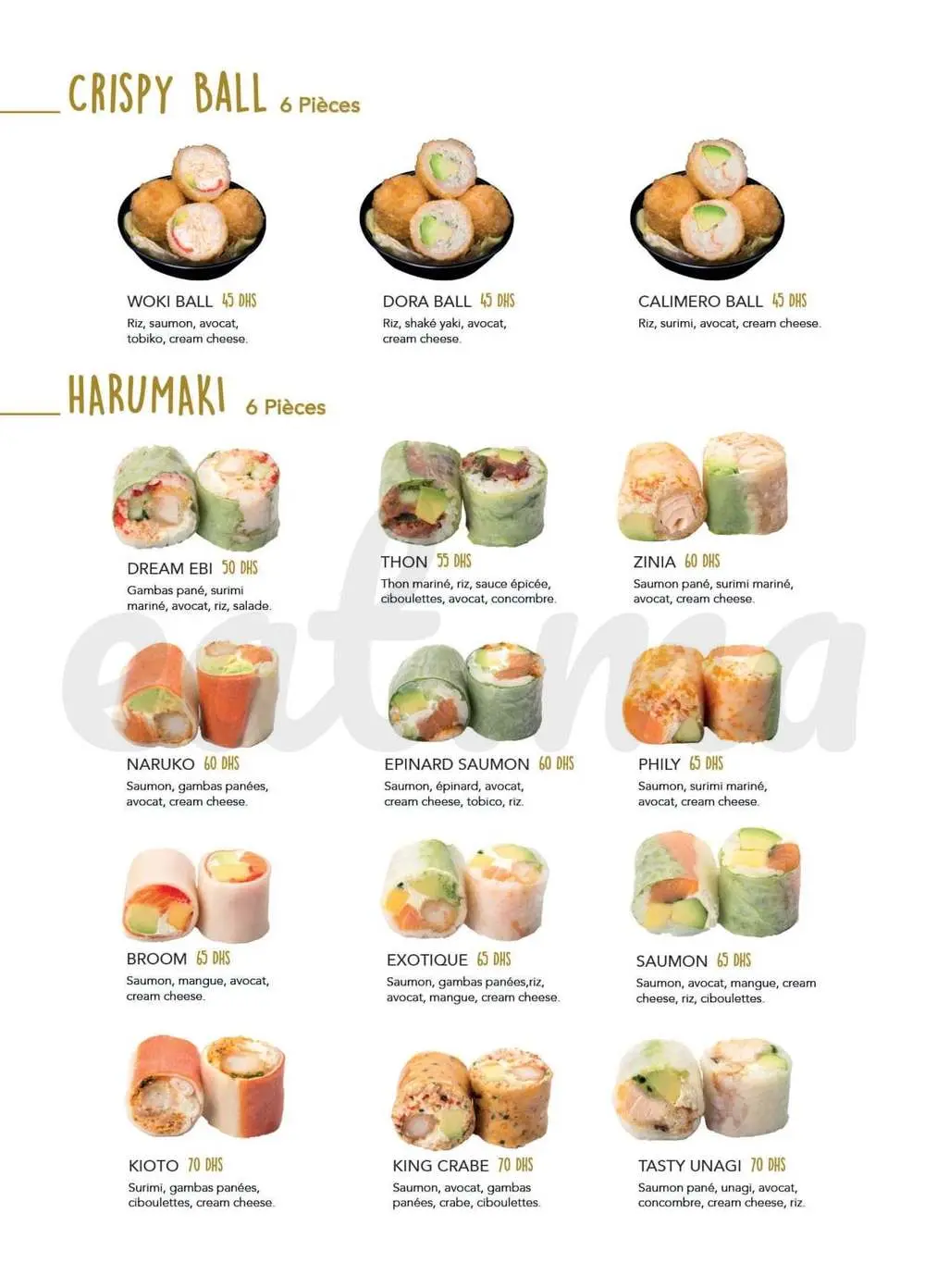 Menu Be Wok Maârif – page 10