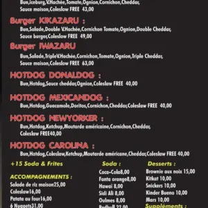 Bobos Food à Casablanca