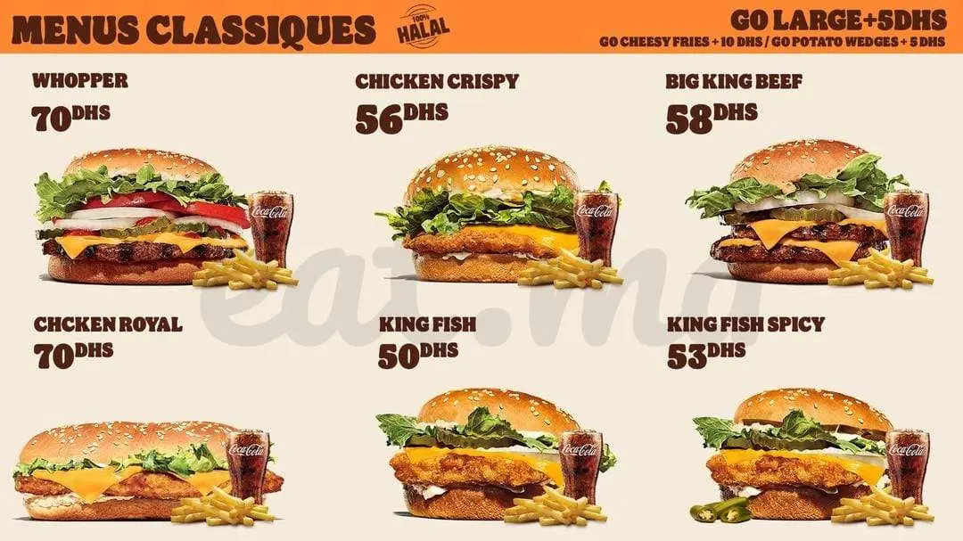 Menu Burger King Sidi Maârouf – page 3