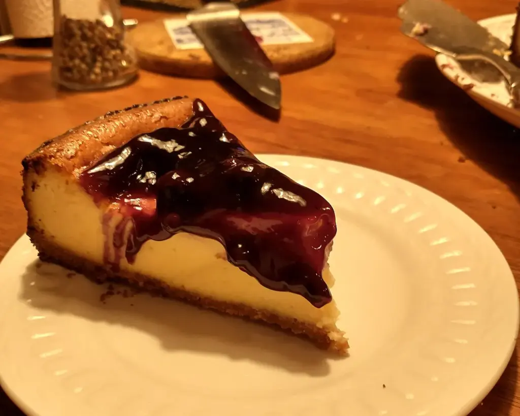 Cheesecake new-yorkais