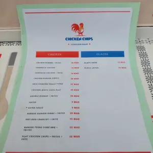 Chicken Chips à Casablanca