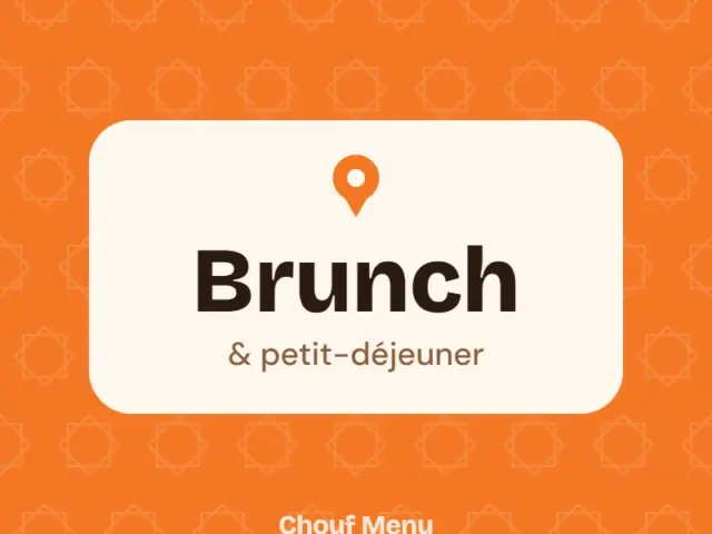 Couverture Chouf Menu : Brunch & petit-déjeuner