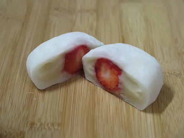 Daifuku mochi à la fraise