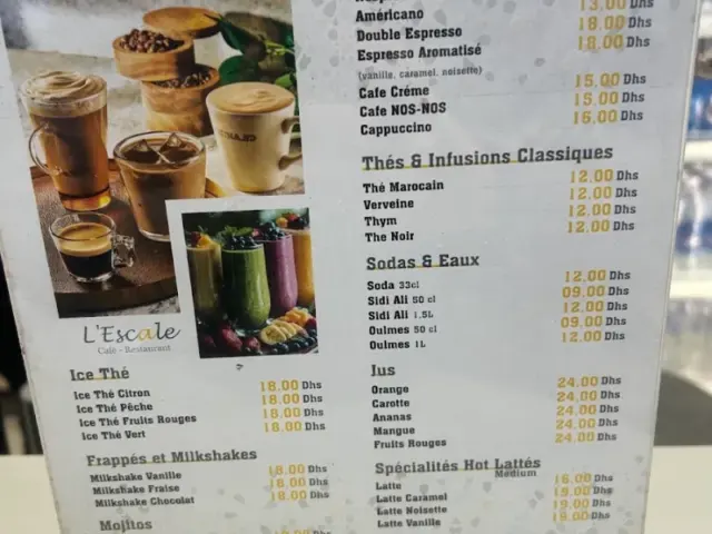 Escale Restaurant Café à Casablanca