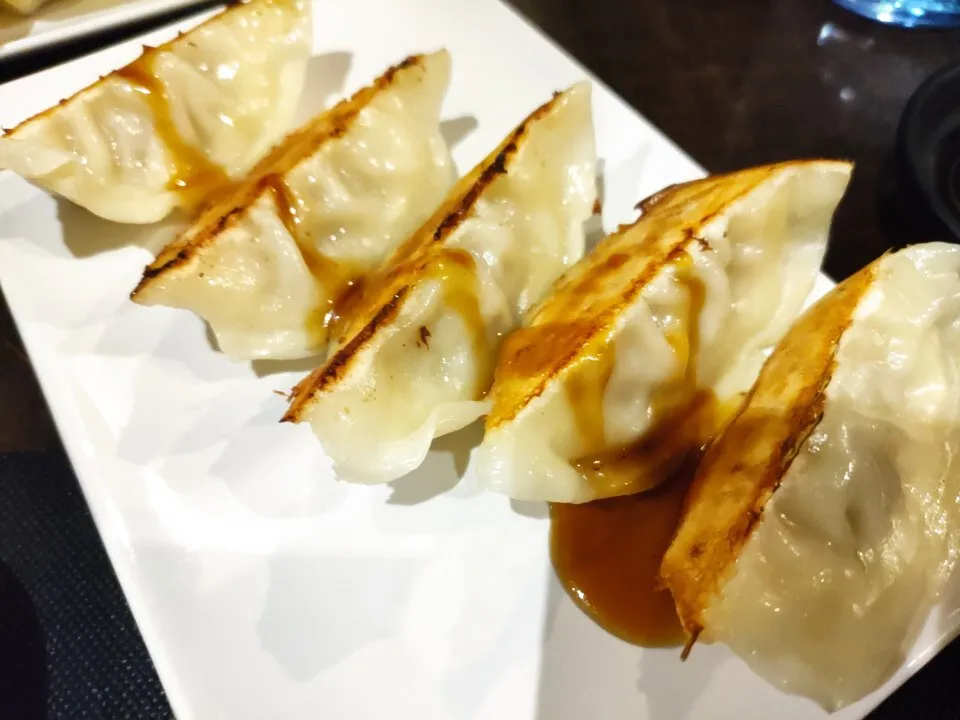 Gyoza au poulet et au chou