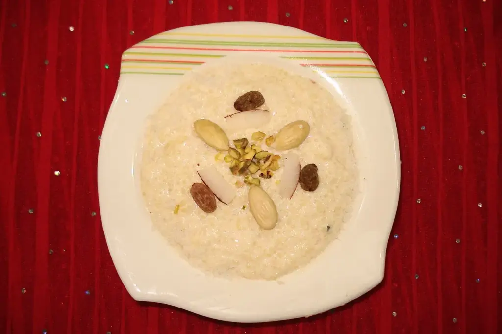 Kheer, riz au lait indien
