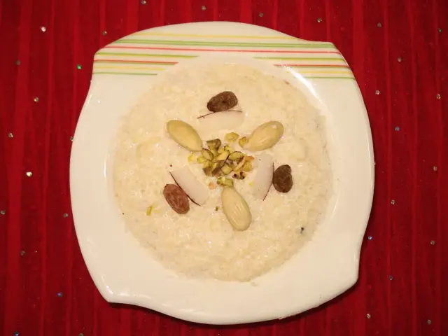 Kheer, riz au lait indien
