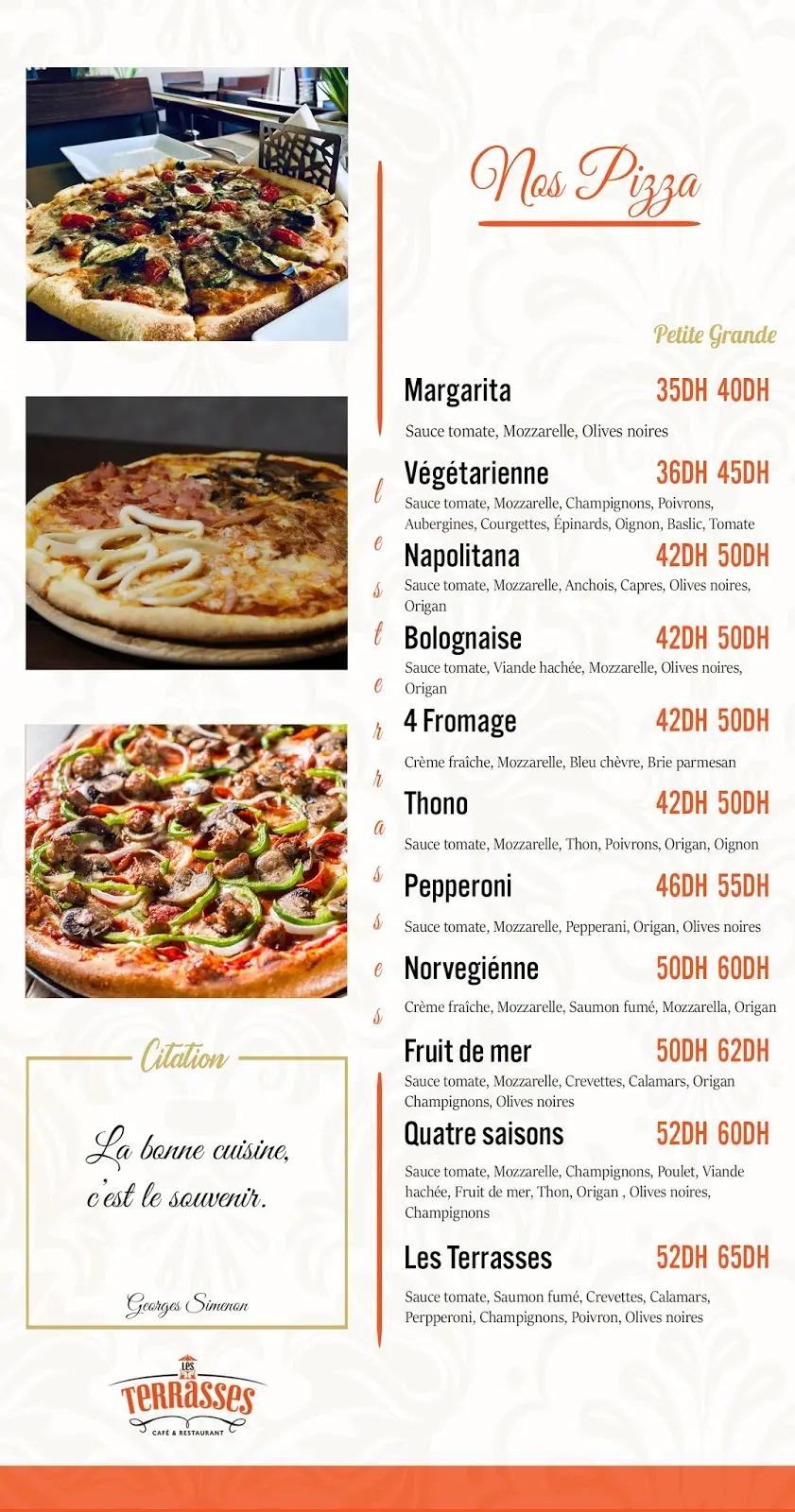 Menu Les Terrasses – page 5