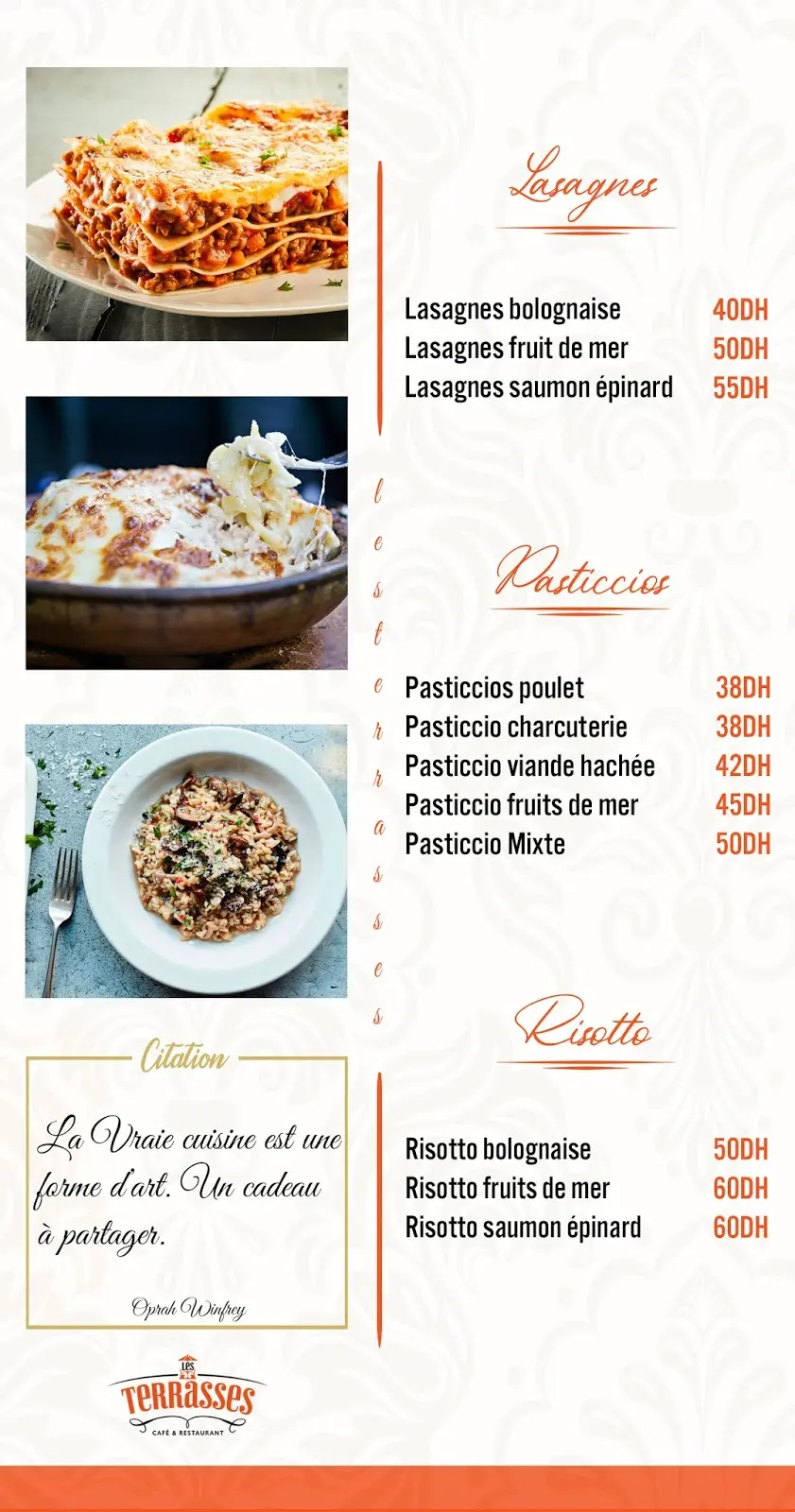 Menu Les Terrasses – page 4