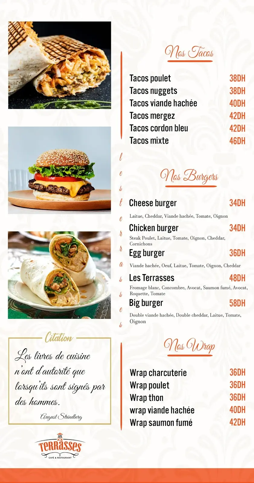 Menu Les Terrasses – page 7
