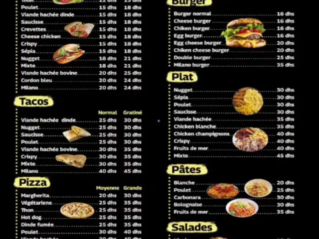 Milano Food à Casablanca