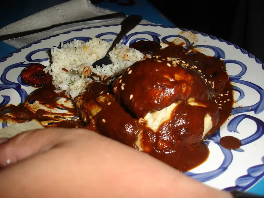 Poulet au mole poblano