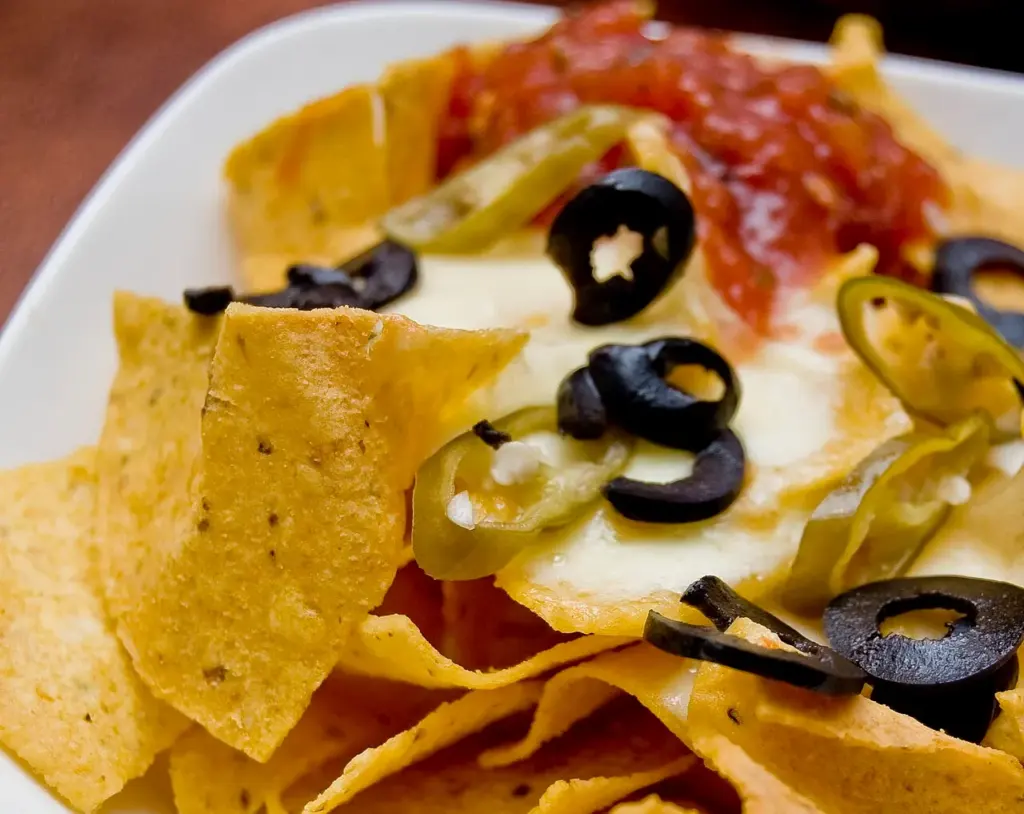 Nachos gratinés