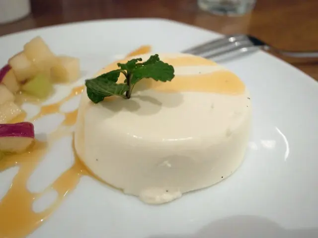 Panna cotta aux fruits rouges