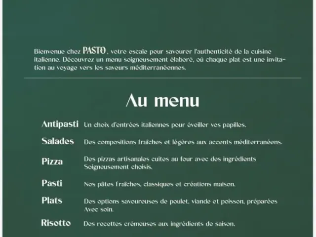 Pasto à Casablanca