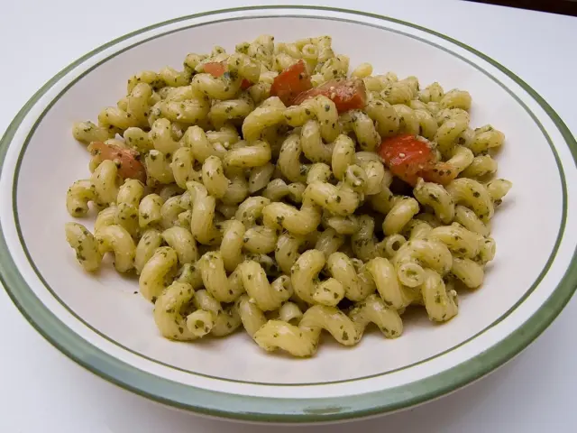 Pâtes au pesto genovese