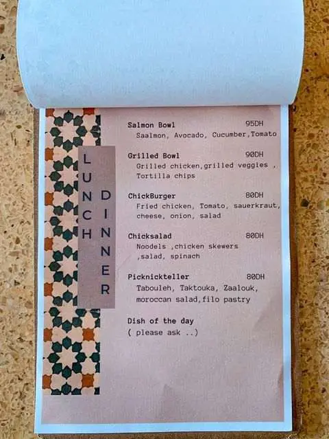 Menu PickNick Café – page 7