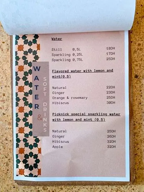Menu PickNick Café – page 5