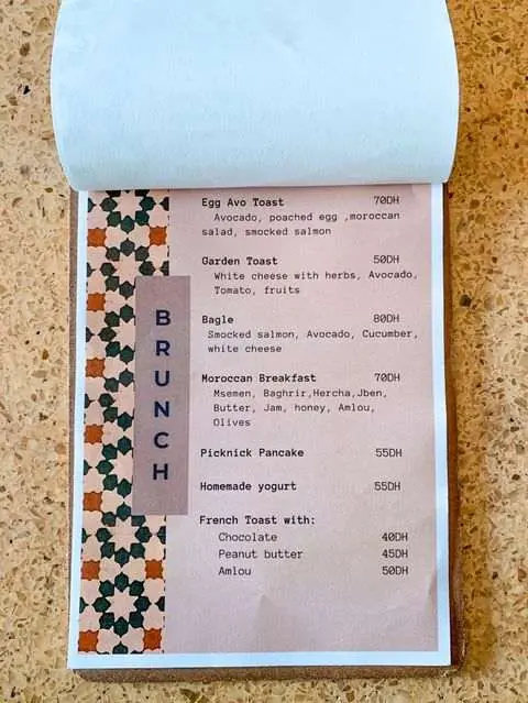 Menu PickNick Café – page 2
