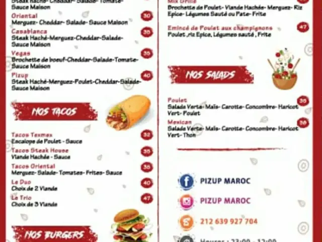 Piz'up Gusto à Casablanca