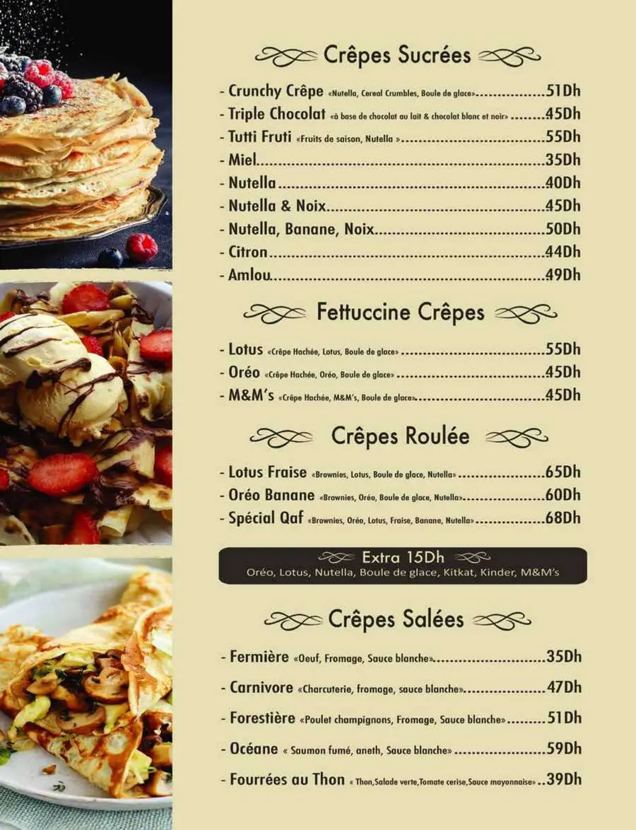 Menu Qaf Espresso – page 8