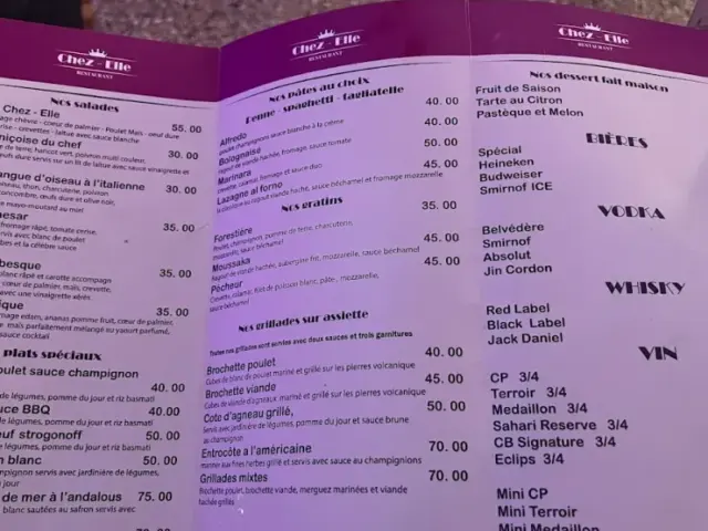 Restaurant Chez Elle à Casablanca