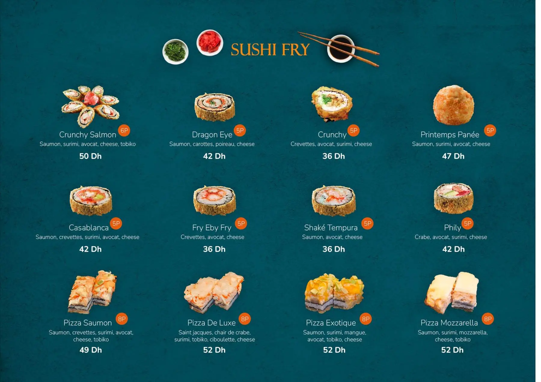 Menu Salmon Sushi Al Qods – page 4