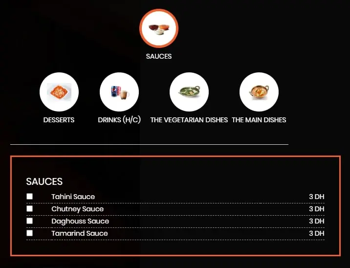 Menu Sarayah Food – page 3