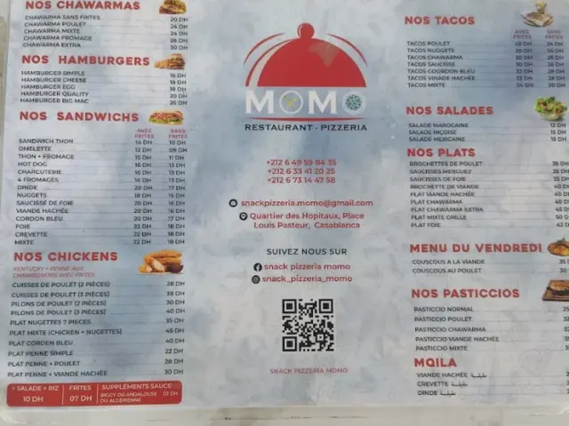 Snack Momo à Casablanca