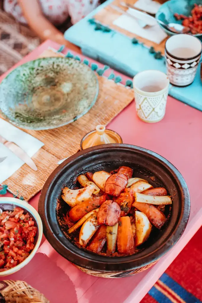Tajine de boulettes en sauce tomate